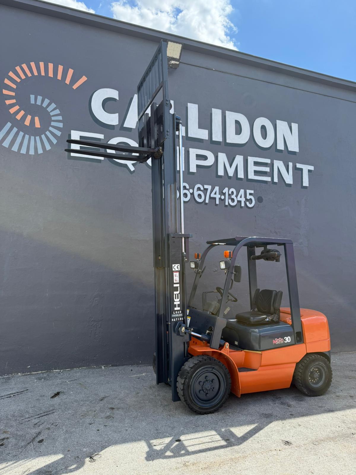 2016 Heli Diesel Forklift 5,800Lbs - Stock# FL8516